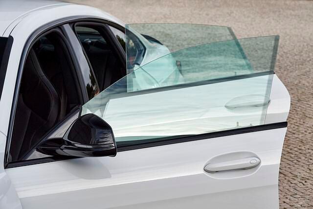 Ein schönes Detail des 2er Gran Coupé sind die Einstiegstüren ohne Fensterrahmen 
