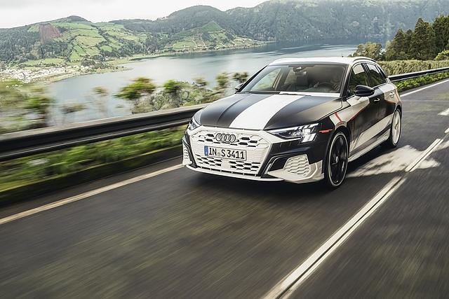 Der Audi A3 (hier S3 Prototyp) wird auf dem Genfer Autosalon ohne Tarnung zu sehen sein