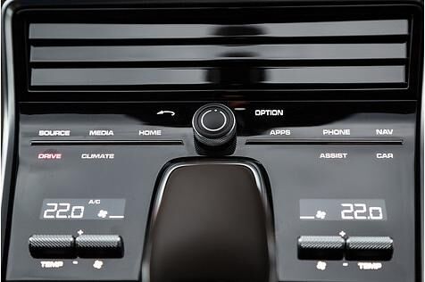 Porsche Panamera 4S Diesel - berührungsempfindliche Bedienmodule