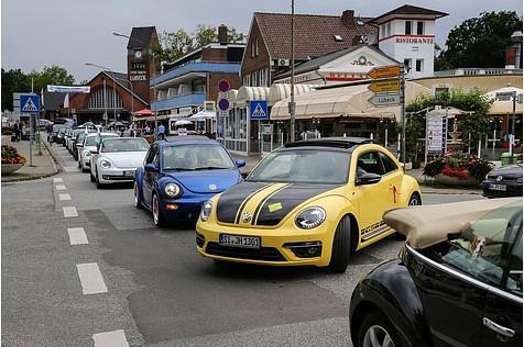 Die Ausfahrt gehört zur Beetle Sunshine Tour