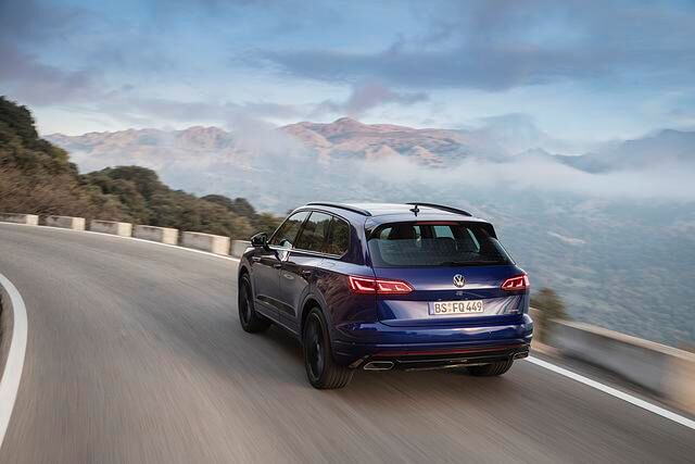 Rund fünf Sekunden soll der Standardsprint mit dem VW Touareg R dauern