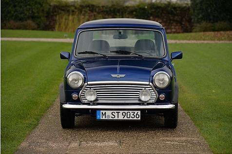Auch die Front ist typisch Mini