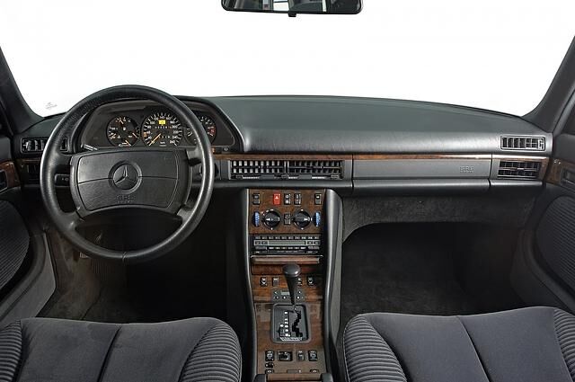 Mercedes S Klasse mit Becker Mexiko 2000 alt