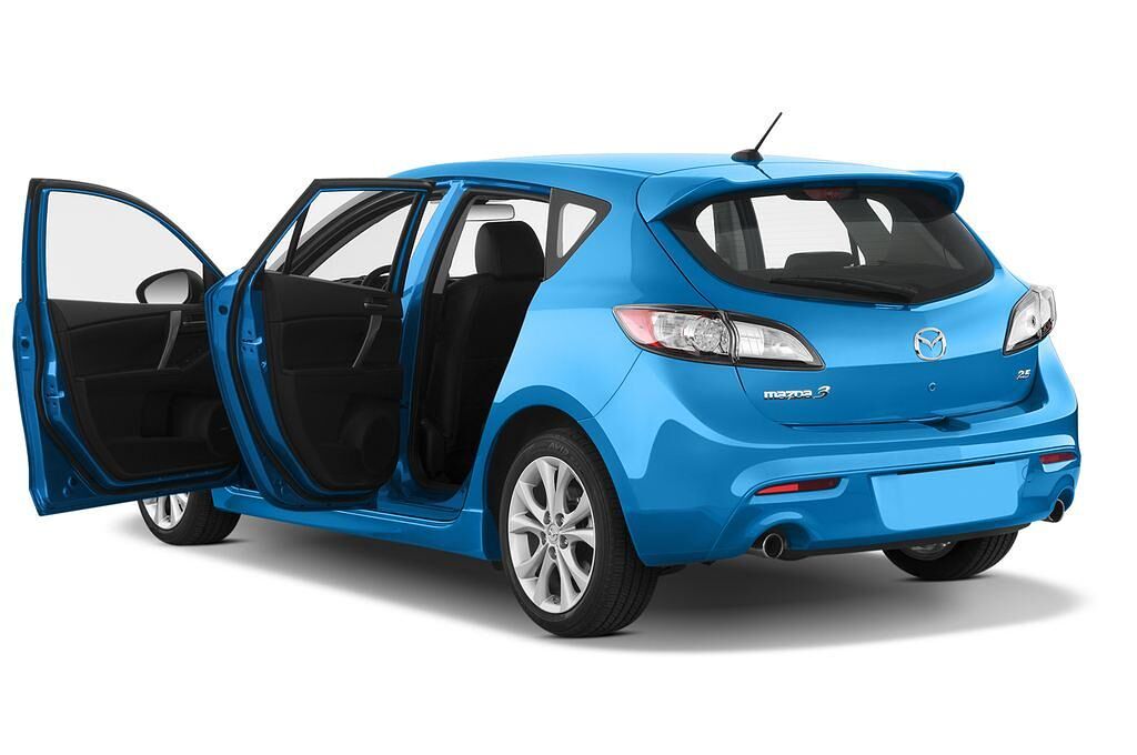 Mazda Mazda3 (Baujahr 2009) Active Plus 5 Türen Tür geöffnet