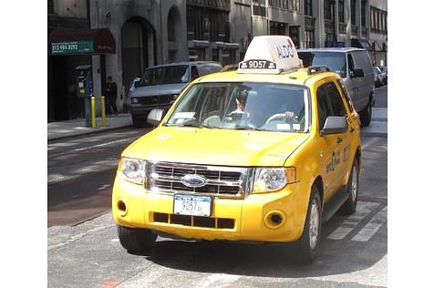 New York Taxi - hier ein hybrider Ford Escape