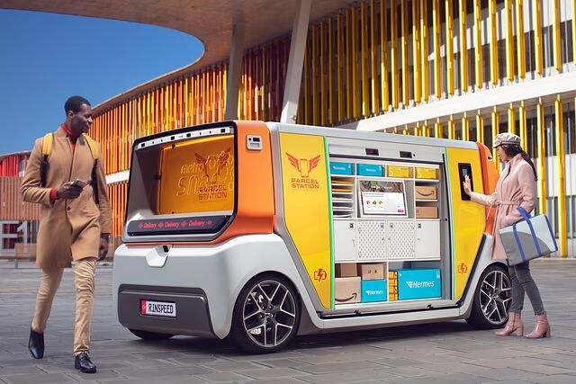 Auch den Transport mobiler Paketstationen könnte ein Metrosnap übernehmen