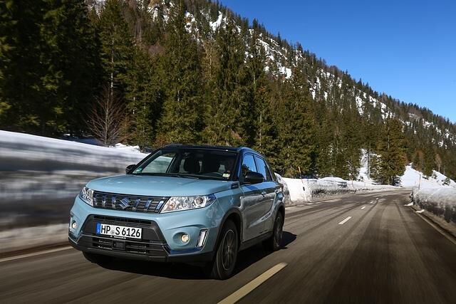 Mit dem Facelift 2018 sieht der Vitara sportlicher aus 