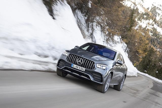 Das Mercedes AMG GLE 53 4Matic+ Coupé steht ab April nächsten Jahres beim Händler