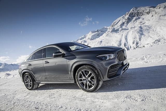 Das Mercedes AMG GLE 53 4Matic+ Coupé wiegt über 2,3 Tonnen