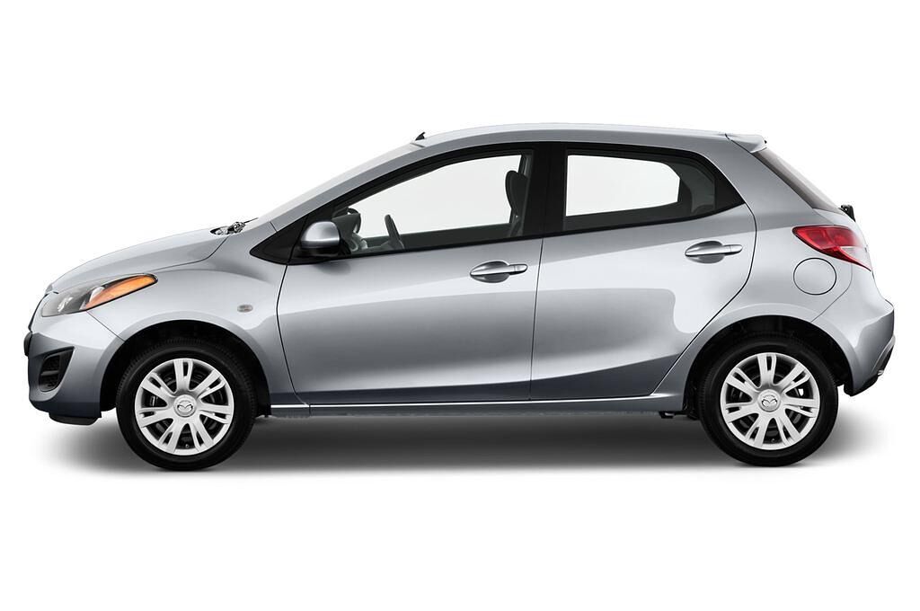 Mazda Mazda2 (Baujahr 2011) Center-Line 5 Türen Seitenansicht