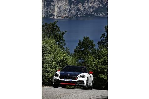 Der Motorklang des Abarth 124 Spider beeindruckt