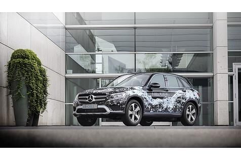 Mercedes GLC Fuel Cell 2017 - optisch kaum zu unterscheiden