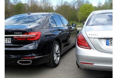 Vergleichstest BMW 730d - Mercedes S 350d