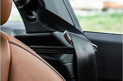 Audi A5 2.0 TDI - der Gurt wird gereicht