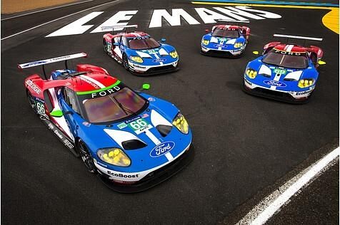 Ford GT in Le Mans 2016