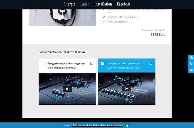 Auch das intelligente Lademanagement lässt sich Mercedes mit 12,50 Euro im Monat vergüten