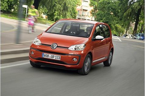 Der Turbo-Dreizylinder-Benziner passt gut zum VW Up