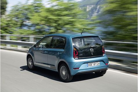 Der VW Up 2016 hat einen angedeuteten Heck-Diffusor