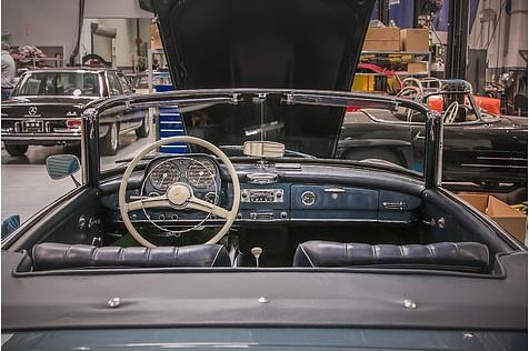 Mercedes 190 SL von Autosammler Aaron Weiss