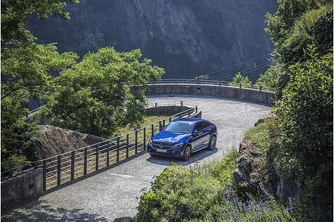 Mercedes GLC 250d Coupé - macht nicht nur im Gebirge eine gute Figur