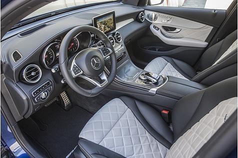 Mercedes GLC 250d Coupé - der Innenraum des Schwaben