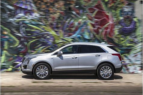Der Cadillac XT5 ist ein echtes Dickschiff.