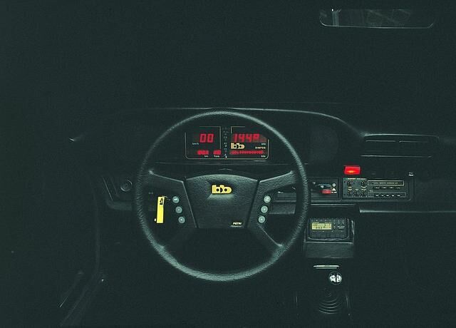 Das digitale bb-Infotainment sah damals futuristisch aus