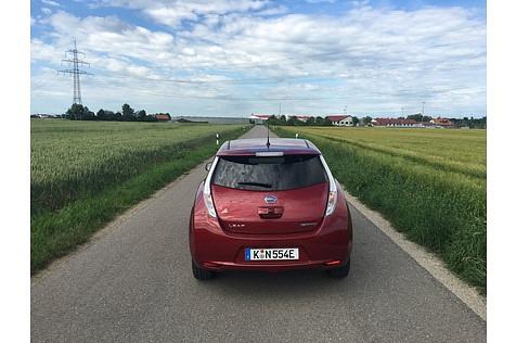 Nissan Leaf Jahrgang 2016 - lokal emissionsfrei