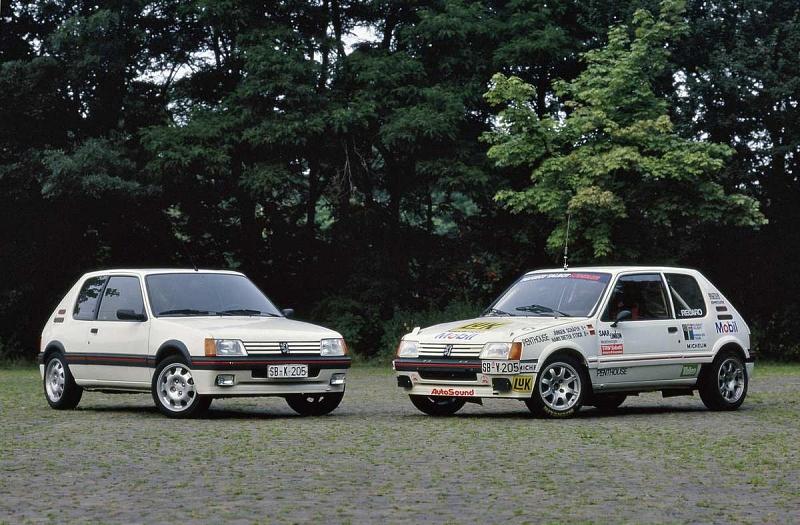 Der erste Peugeot 205 GTI hatte 105 PS.