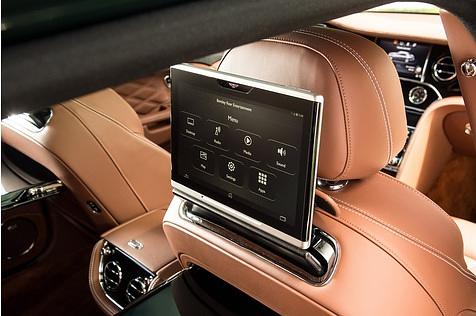 Bentley Mulsanne Speed - die Tablets fahren elektrisch aus und lassen sich entnehmen
