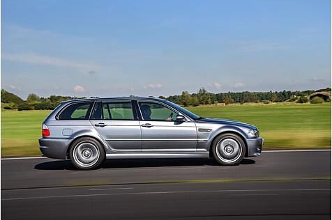 Der BMW E46 M3 Touring hat eine Achslastverteilung von 50 zu 50