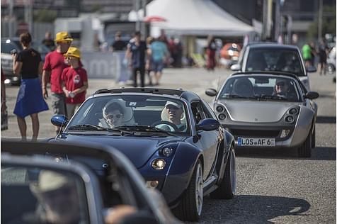 Die Smart-Roadster sind heiß begehrt
