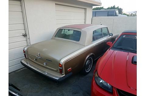 Rolls Royce Silver Wraith II - etwas Pflege braucht er noch
