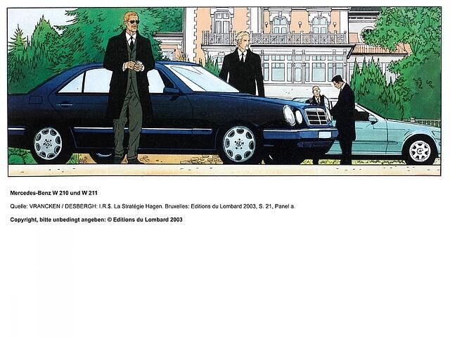 Mercedes E-Klasse der Baureihe W 210