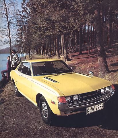 Die erste Generation des Celica hat Toyota auch in Deutschland angeboten
