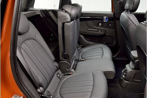 Mini Cooper S Countryman 2017 - die Rückbank lässt sich um 13 cm verschieben
