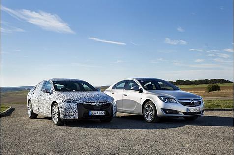 Opel Insignia 2017 - im Vergleich zum Vorgänger um bis zu 175 kg abgespeckt