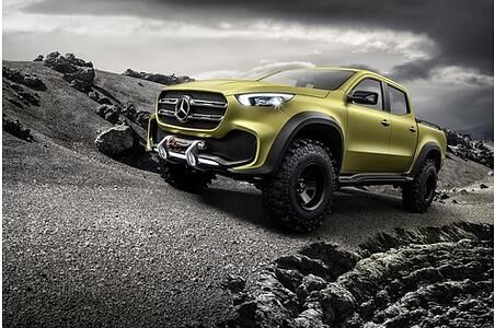 Mercedes Concept X-Class - Schnitzellaster mit Stern