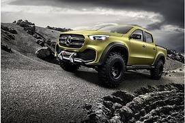 Mercedes Concept X-Class - Schnitzellaster mit Stern