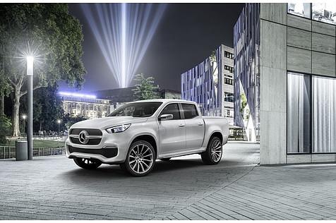Den Mercedes Pickup wird es nur mit Double Cab geben