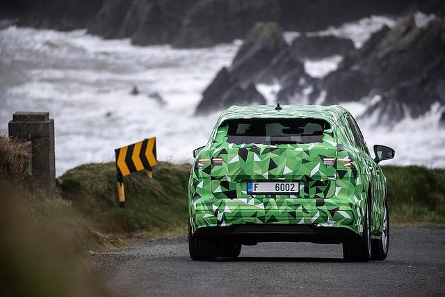 Der koda Enyaq ist von den Dimensionen her unter dem Kodiaq angesiedelt