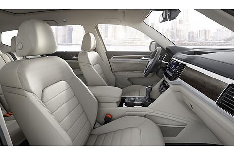 Der Innenraum des VW Atlas 2017