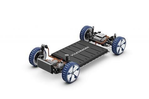 Der VW I.D. steht auf dem MEB (Modularen Elektronik Baukasten)