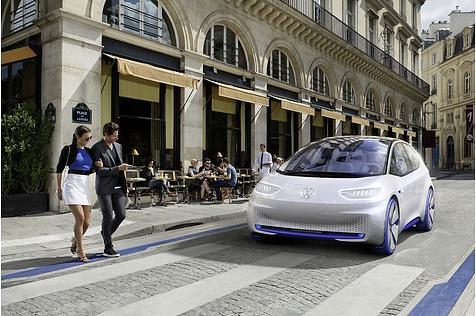 Bei der Technik des VW I.D. stehen Robustheit und Variabilität an erster Stelle