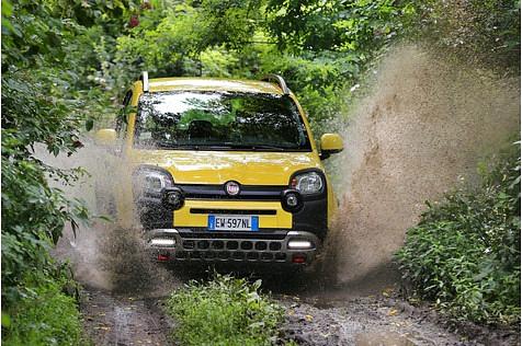 Auffälliger Exot: Fiat Panda Cross