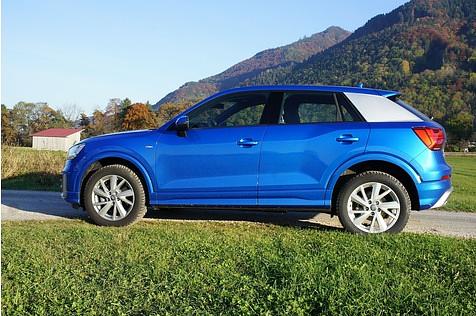 Die Formensprache ist kantiger als bei anderen Audi-SUVs