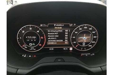 Das virtuelle Audi-Cockpit ist eine Augenweide