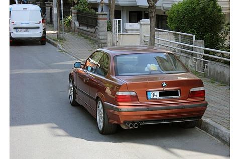 BMW auf den Straßen von Istanbul