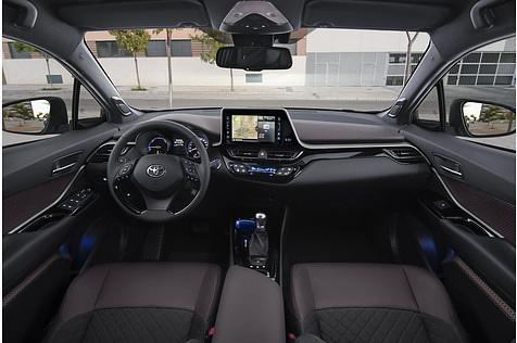 Der Innenraum des Toyota C-HR