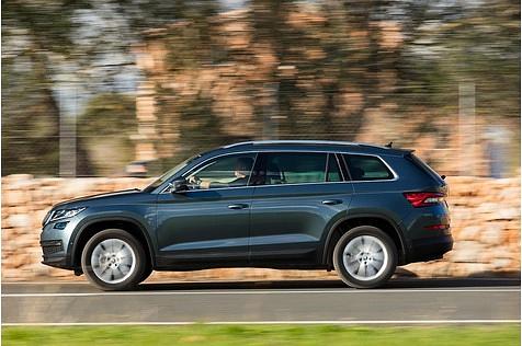 Skoda Kodiaq - von Kompaktklasse ist hier nicht mehr viel zu sehen. Er bietet Platz für sieben Personen